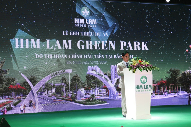 Him Lam Green Park hút khách ngày đầu ra mắt dự án - Ảnh 2.