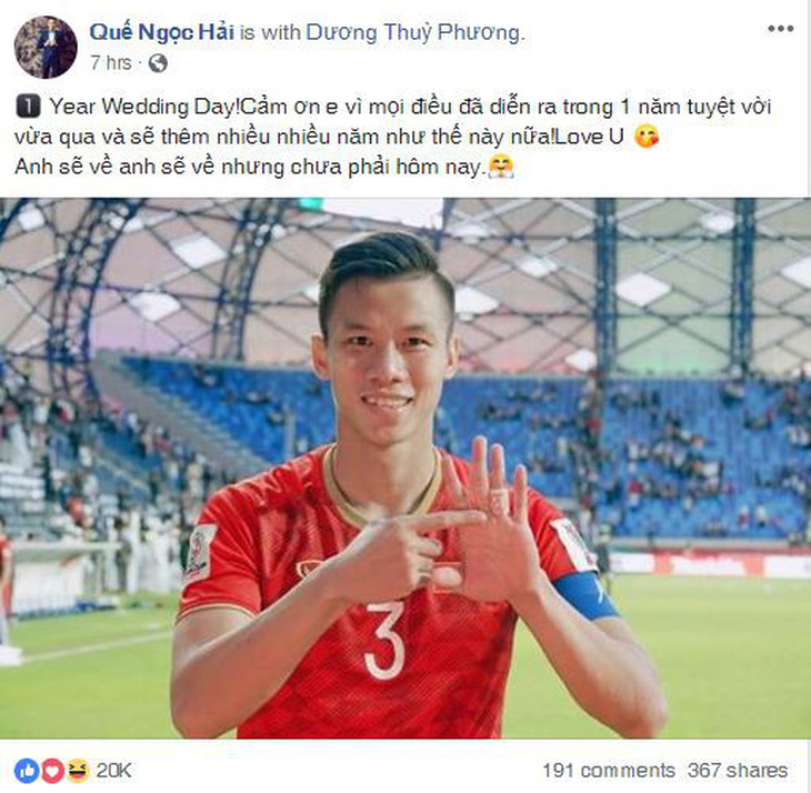 Cầu thủ Việt Nam trải lòng trên Facebook sau chiến thắng trước Jordan - Ảnh 6.