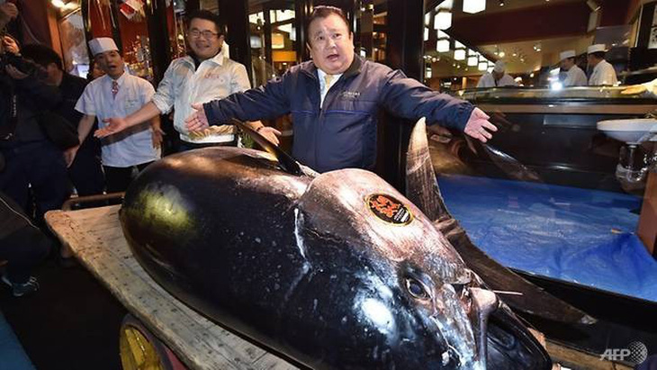 Con cá ngừ gần 300kg giá hơn 3 triệu đôla - Ảnh 1.