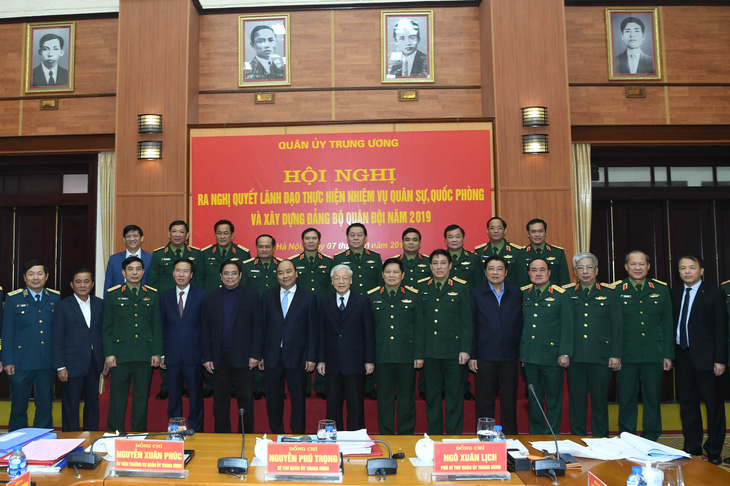 Tổng bí thư, Chủ tịch nước Nguyễn Phú Trọng chủ trì Hội nghị Quân ủy Trung ương - Ảnh 2.