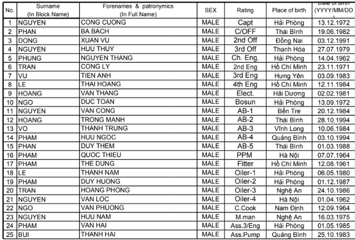 Vụ cháy tàu dầu: Đề nghị Hong Kong tìm kiếm thuyền viên mất tích - Ảnh 3.