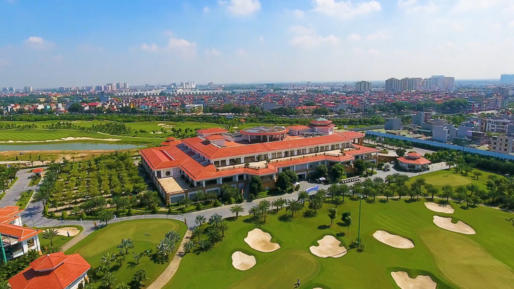 Chuyển đất tại sân golf Long Biên sang xây nhà để bán - Ảnh 1.