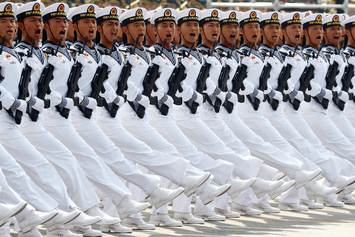 115.000 người tham gia duyệt binh kỷ niệm 70 năm quốc khánh Trung Quốc - Ảnh 8.