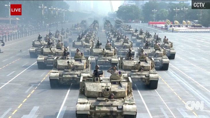 115.000 người tham gia duyệt binh kỷ niệm 70 năm quốc khánh Trung Quốc - Ảnh 6.
