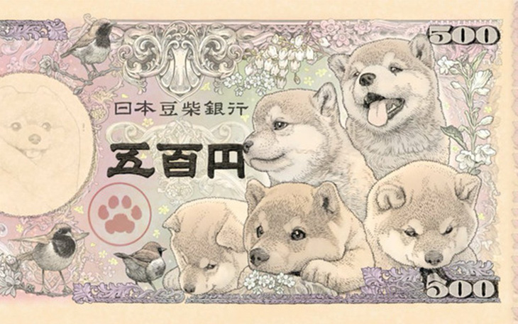 Nhật sắp phát hành tiền giấy in hình chó Shiba vào năm 2024?