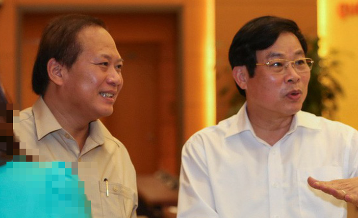 Khai trừ Đảng hai cựu bộ trưởng Nguyễn Bắc Son, Trương Minh Tuấn - Ảnh 1.