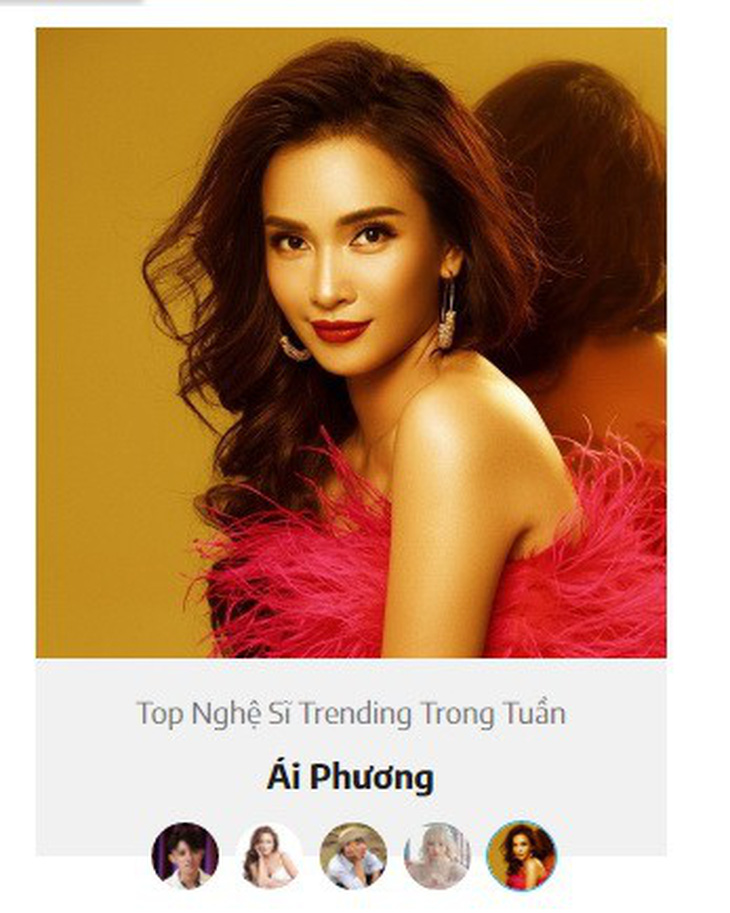 The Ai Phuong show 2 - trọn cả mùa vào top trending NhacCuaTui - Ảnh 3.