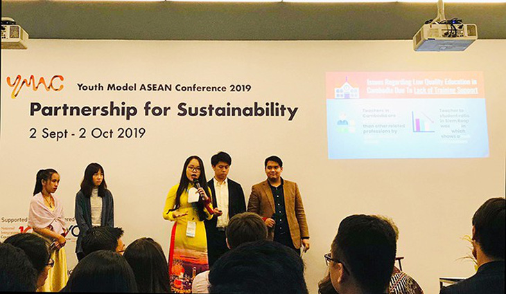 Sinh viên Duy Tân giành giải Á quân tại hội nghị sinh viên ASEAN - YMAC 2019 - Ảnh 1.