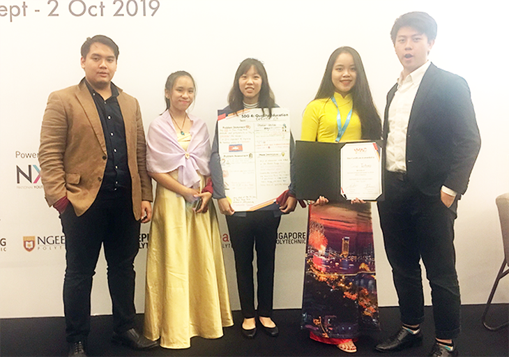 Sinh viên Duy Tân giành giải Á quân tại hội nghị sinh viên ASEAN - YMAC 2019 - Ảnh 2.
