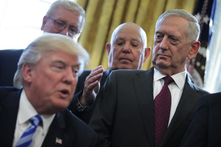 Cựu bộ trưởng quốc phòng Mỹ Mattis cảnh báo ông Trump chuyện IS ‘hồi sinh’ - Ảnh 1.