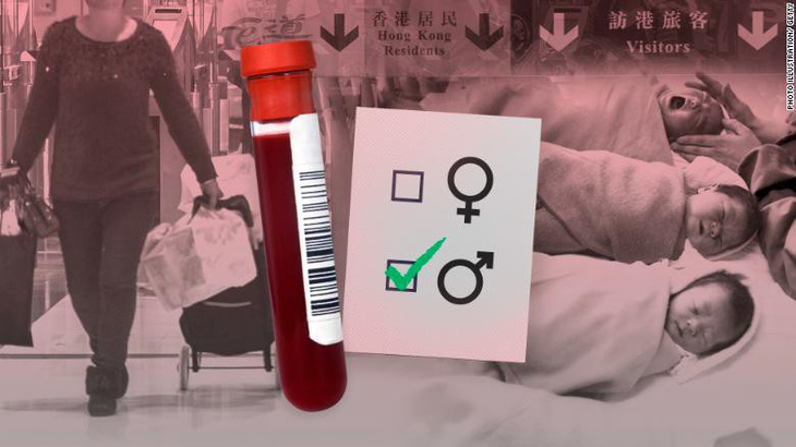 Trung Quốc cấm kiểm tra giới tính thai nhi, thai phụ chuyển lậu máu sang Hong Kong xét nghiệm - Ảnh 1.