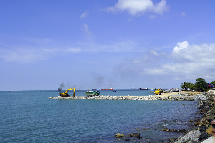 Tạm dừng thi công dự án lấp biển làm thủy cung ở Vũng Tàu - Ảnh 3.