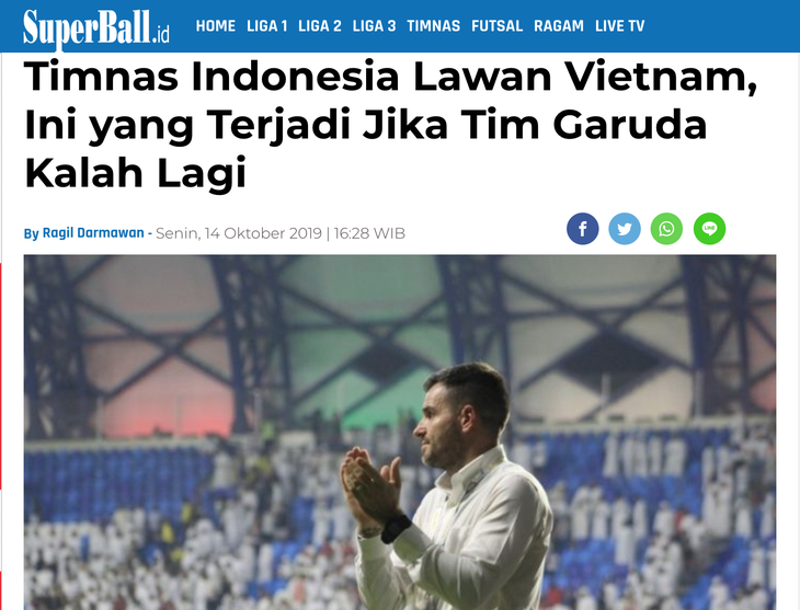 Chưa đá, báo Indonesia đã tính chuyện… thua Việt Nam - Ảnh 1.