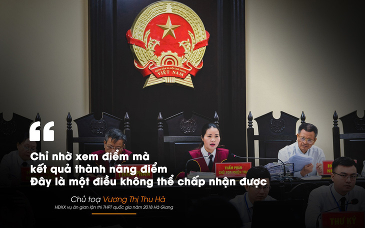 Những câu nói nổi bật trong xét xử vụ án nâng điểm thi Hà Giang