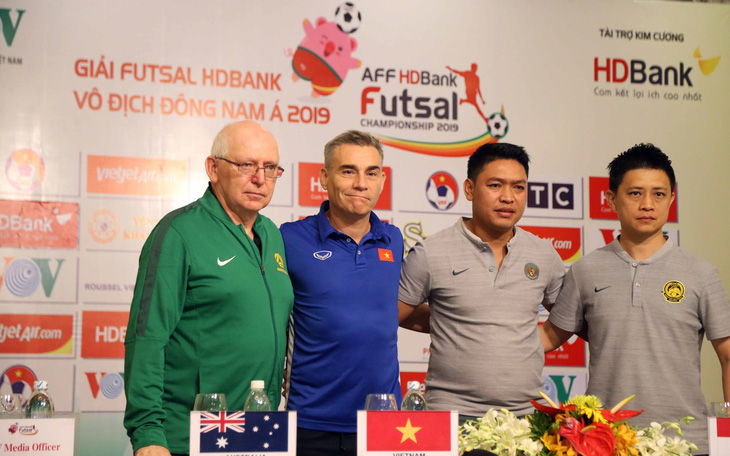 Thái Lan, Úc, Việt Nam và Malaysia tranh 3 vé dự VCK Futsal châu Á 2020