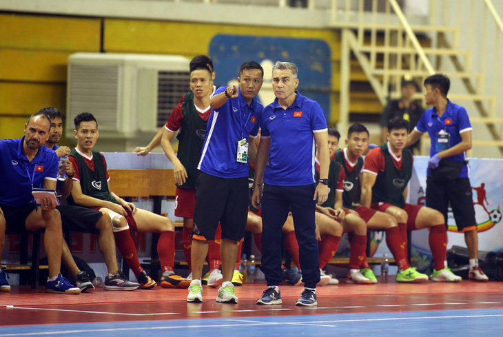 Futsal Việt Nam hòa Indonesia ở giải Đông Nam Á 2019 - Ảnh 4.