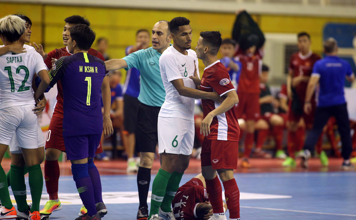 Futsal Việt Nam hòa Indonesia ở giải Đông Nam Á 2019 - Ảnh 3.