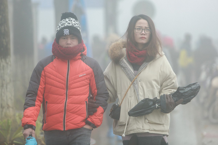 Không khí lạnh ảnh hưởng từ Bắc Bộ đến Trung Trung Bộ, gây mưa rét - Ảnh 1.