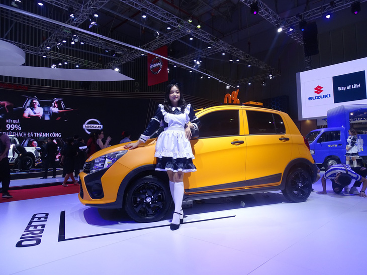 Suzuki Celerio ‘lột xác’ ấn tượng tại triển lãm ôtô Việt Nam 2019 - Ảnh 1.