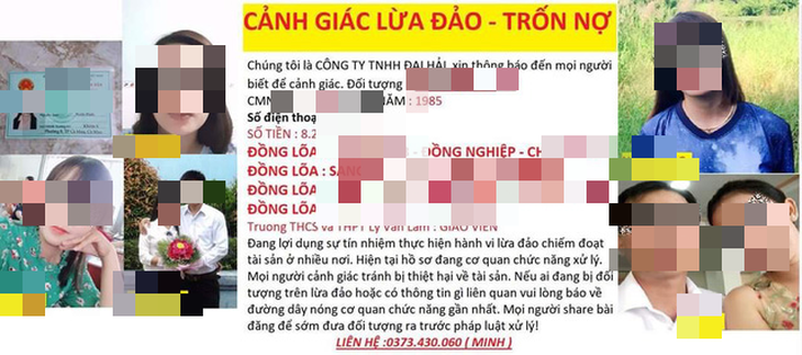 Một giáo viên thiếu nợ, cả trường bị khủng bố - Ảnh 1.