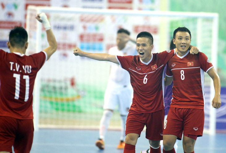 Vượt qua Myanmar, Việt Nam giành vé dự VCK futsal châu Á 2020 - Ảnh 1.