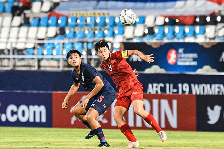U19 Việt Nam thắng Thái Lan 2-0 ở Giải U19 nữ vô địch châu Á 2019 - Ảnh 1.