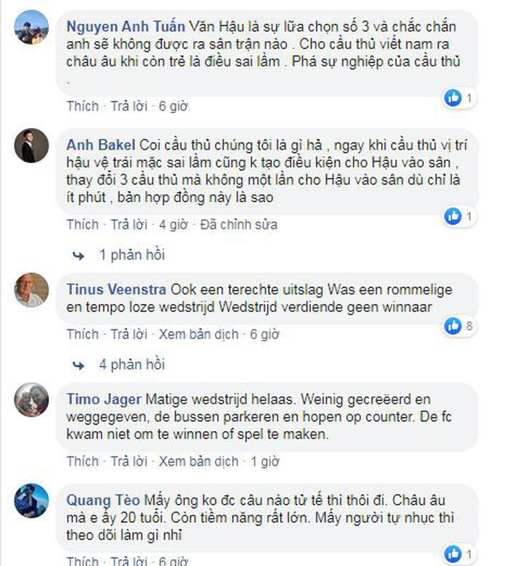 CĐV Việt Nam lo lắng khi HLV Jansen chưa đủ lòng tin với Văn Hậu - Ảnh 1.