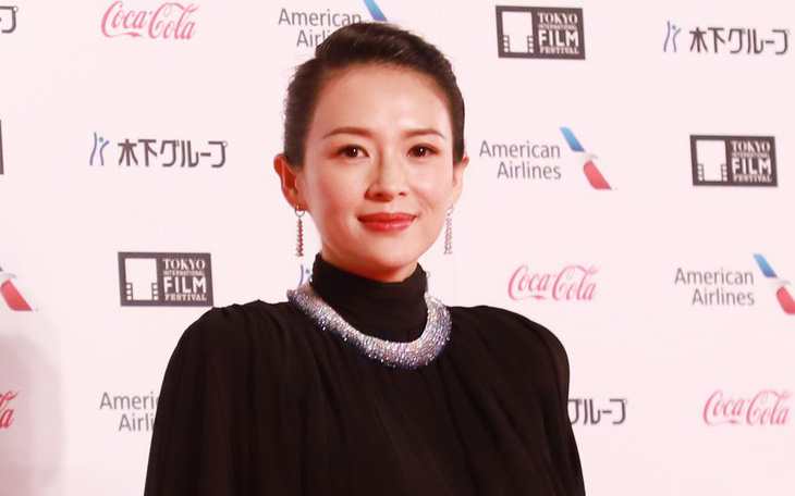 Chương Tử Di, Phan Đăng Di trên thảm đỏ khai mạc Liên hoan phim Tokyo