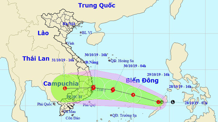Áp thấp nhiệt đới gây sóng gió dữ dội trên Biển Đông, cảnh báo khẩn cấp - Ảnh 1.