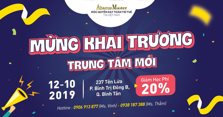 Toán trí tuệ Abacus Master Việt Nam khai trương chi nhánh quận Bình Tân - Ảnh 4.