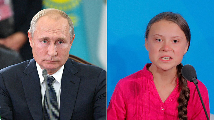 Ông Putin không thích thú với phát biểu của nhà hoạt động môi trường 16 tuổi - Ảnh 1.