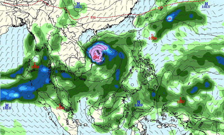Bão số 5 mới vừa đi qua, Biển Đông có nguy cơ đón bão mới - Ảnh 1.