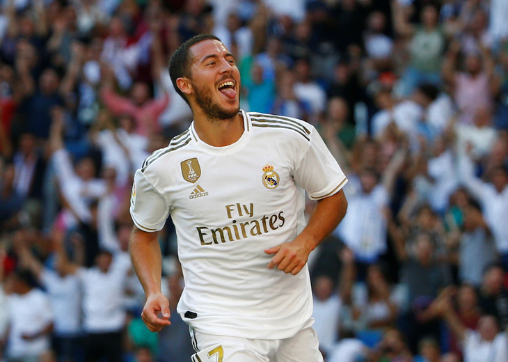 Hazard ghi bàn thắng đầu tiên ở La Liga giúp Real Madrid xây chắc ngôi đầu - Ảnh 1.