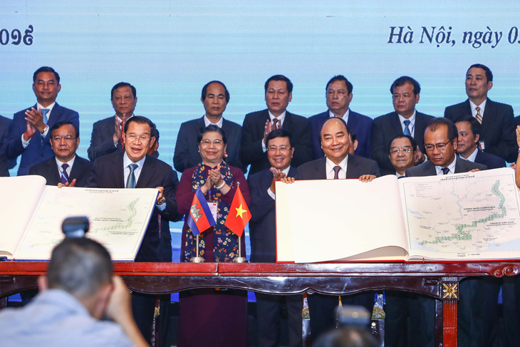 Việt Nam và Campuchia ký thỏa thuận biên giới lịch sử - Ảnh 4.