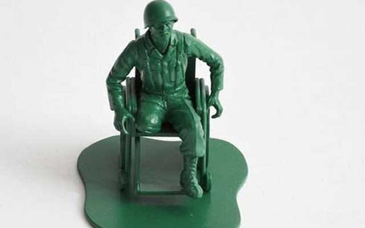 40.000 chú lính đồ chơi khắc họa thân phận người lính giải ngũ - Ảnh 2.