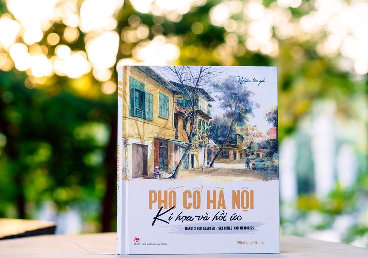 Vẽ phố cổ Hà Nội bằng cả hồi ức và trái tim - Ảnh 4.