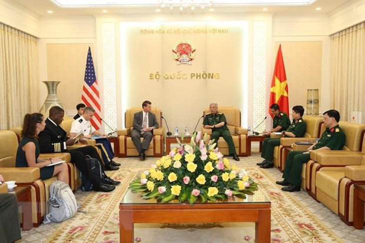 Việt Nam - Mỹ nhất trí tiếp tục thúc đẩy hợp tác quốc phòng - Ảnh 1.