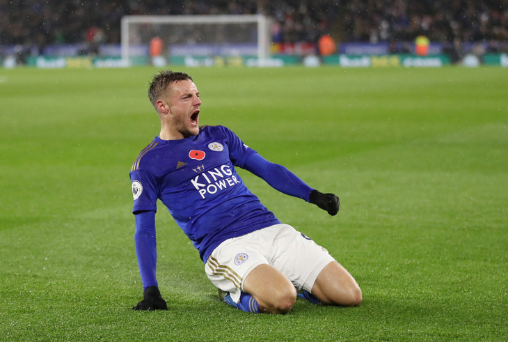 Leicester nhấn chìm Arsenal nhờ Vardy - Ảnh 1.