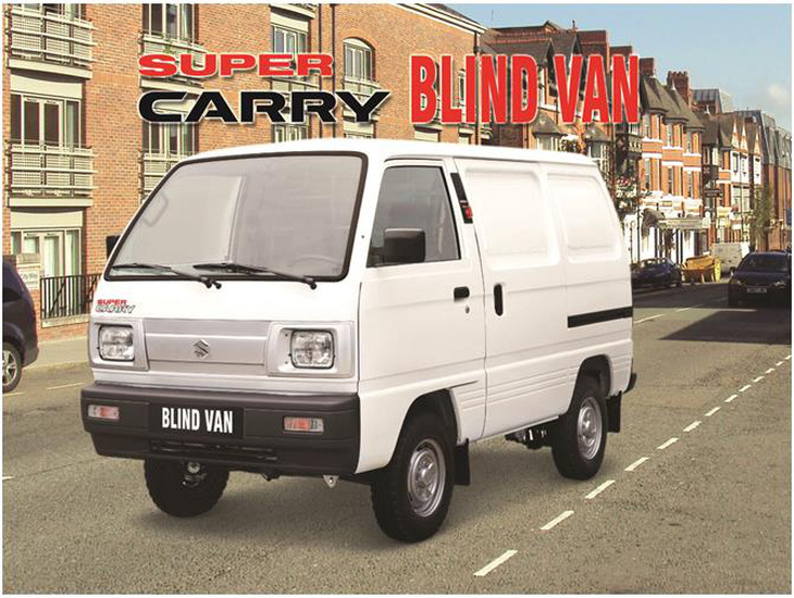 Suzuki Super Carry Blind Van - ‘Nhỏ mà có võ: nay được lưu thông nội đô 24/24 - Ảnh 3.