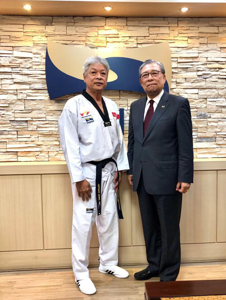 Chỉ sau Hàn Quốc, taekwondo Việt Nam lần đầu tiên có võ sư 9 đẳng quốc tế - Ảnh 1.