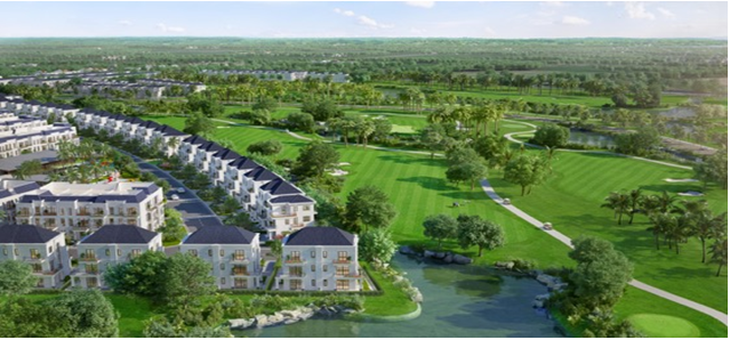 Sắp ra mắt quần thể biệt thự nghỉ dưỡng sân golf tại Tây Sài Gòn - Ảnh 1.