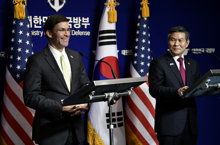 Bộ trưởng Quốc phòng Mỹ: Hàn Quốc là nước giàu, nên trả thêm tiền duy trì lính Mỹ - Ảnh 1.