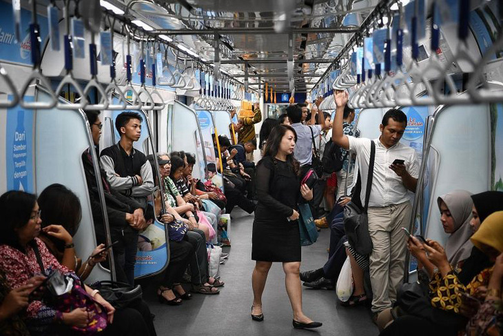 Dân Indonesia thích đi metro, chính quyền làm thêm tuyến thứ 2 - Ảnh 1.