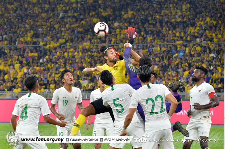 Safawi Rasid lập cú đúp giúp Malaysia vươn lên nhì bảng G - Ảnh 1.