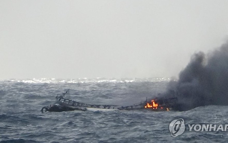 Sáu thuyền viên Việt Nam mất tích do tàu đánh cá bị cháy ngoài khơi đảo Jeju, Hàn Quốc