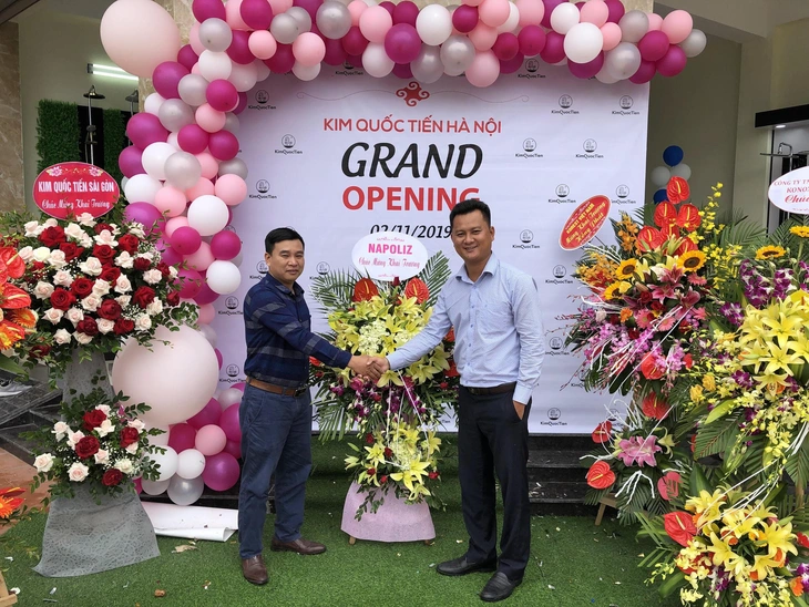 Khai trương chuỗi showroom thiết bị vệ sinh, thiết bị nhà bếp Kim Quốc Tiến - Ảnh 1.