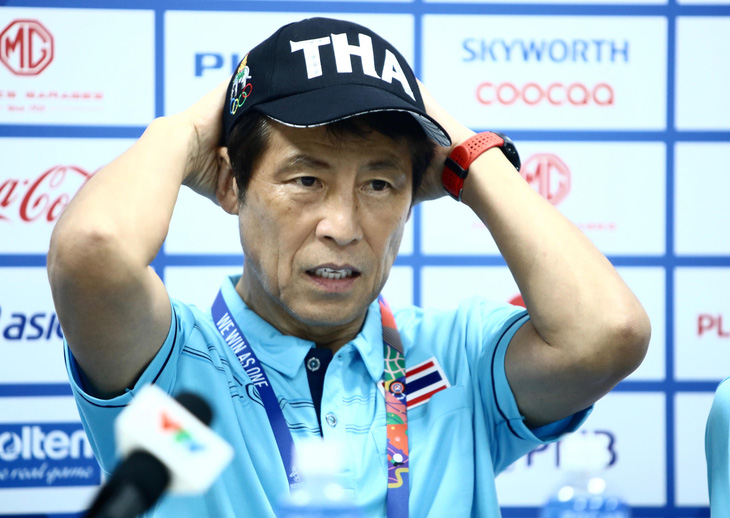 HLV Nishino: U22 Thái Lan bại trận do cầu thủ không có phong độ tốt - Ảnh 1.