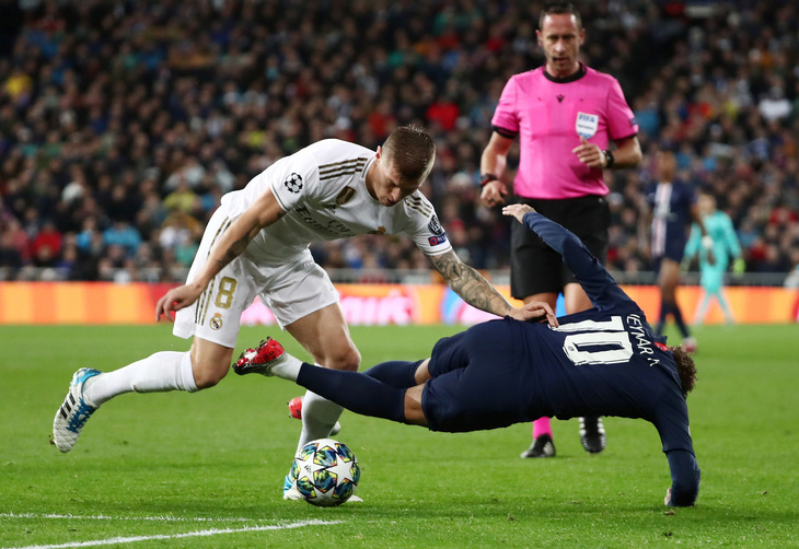 Real Madrid đánh mất chiến thắng dù dẫn trước PSG 2-0 - Ảnh 1.