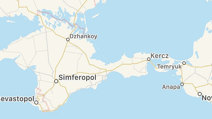 Apple thay đổi bản đồ Crimea theo yêu cầu của Nga - Ảnh 1.