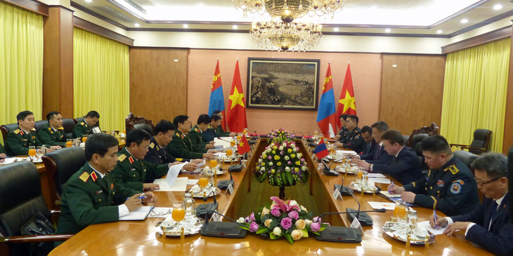 Việt Nam - Mông Cổ ký thỏa thuận hợp tác về quốc phòng - Ảnh 3.